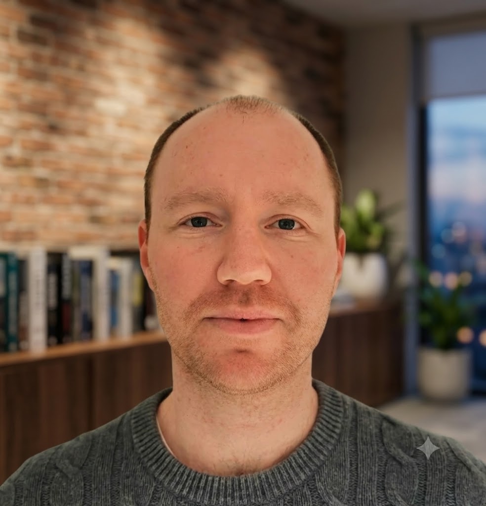 Portrait of Nick Caplan, Senior Engineering Leader